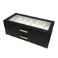 📢📢40% OFF !! ⏰2-Tier Sunglasses Organizer Box with Transparent Glass Top Display