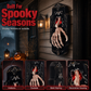 📢📢40% OFF !! ⏰Spooky Skull Door Bell Hanging Decoration