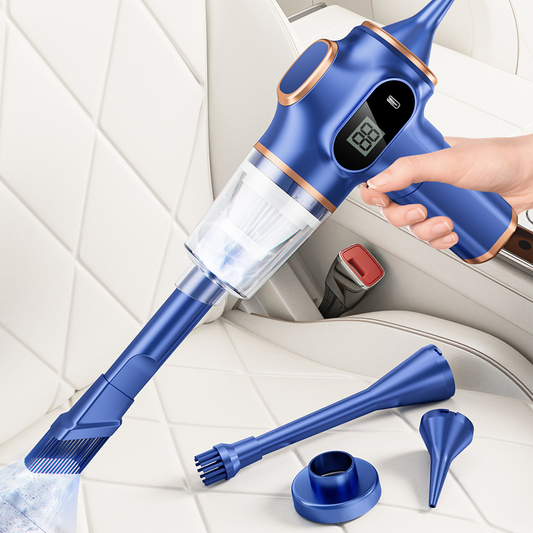 💨 4‑in‑1 High Power Cordless Car Vacuum Cleaner – Compact, Multi‑Use, Handy ✨