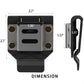 Heavy-Duty Belt Clip Drill Holster