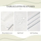 🐓 LIMITED TIME 50% OFF! ❤️ Farmhouse Rooster Tablecloth – Red Buffalo Plaid Chicken Table Cover, Spill Proof & Scalloped Lace Edge ✨
