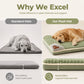 🐾 Premium Plush Pet Sleeping Mat – Orthopedic Support, Crystal Velvet Softness & Ergonomic Neck Pillow Edge 🛏️