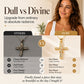 💫 LIMITED TIME 50% OFF! Women's Sparkling Twisted Knot Cross Pendant Necklace – Elegant Faith-Inspired Design with Brilliant Shine ✨