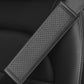🚗 Buy 1  Get 1 Free! 🛡️ PU Leather Seat Belt Shoulder Pad – Pressure Relief, Breathable & Non-Slip – Comfort for Long Drives ✨