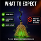 🧙 Bring Your Garden to Life This Halloween – Animated Witch Broom with Lights & Spooky Sounds.