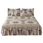 🌸 LIMITED TIME 50% OFF! 3-Piece Floral Ruffled Bed Skirt – Decorative Bedroom Bedding Set with Pillowcases ✨