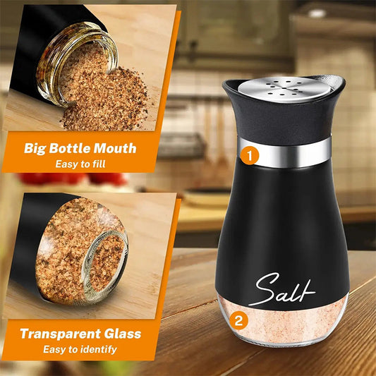 🐧 Penguin Salt & Pepper Shaker Set – 304 Stainless Steel, Precision Dispensing Lid – Adorable & Functional! ✨