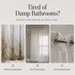 Elegant Printed Double Layer Grommet Shower Curtain