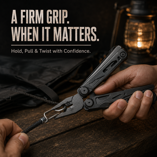 ⚙️ Portable Folding Multi‑Tool Pliers with Pouch – Sturdy, Compact, Multi‑Functional ✨