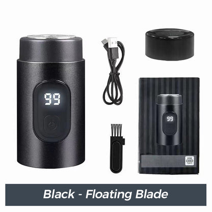 ✨ Mini Portable Rechargeable Shaver with Digital Display – Compact, Waterproof, Travel‑ready 🪒