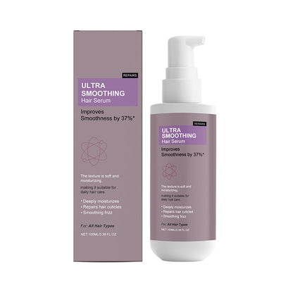 💇‍♀️ Ultra Smoothing Hair Serum for Dry & Frizzy Hair – 37% Improved Smoothness, Deep Hydration & Advanced Cuticle Repair – 100ml ✨