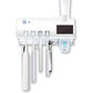 🎉 2026 Sale — Over 33,000 Sold!🦷 Wall‑Mounted UV Toothbrush Sanitizer‑No‑Drill 3‑in‑1 Bathroom Holder 🚿