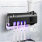 🎉 2026 Sale — Over 33,000 Sold!🦷 Wall‑Mounted UV Toothbrush Sanitizer‑No‑Drill 3‑in‑1 Bathroom Holder 🚿
