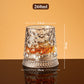 🥃360° Rotating Whiskey Glass Tumbler – Smooth Swivel Base, Crystal Clear Glass, Heavy Bottom for Balanced Sipping ✨