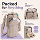 Portable Water Bottle Holder Bag with Strap