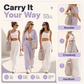 Portable Water Bottle Holder Bag with Strap
