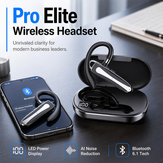 🔥 HOT SALE 50% OFF 👂 Ergonomic Ear-Hook — All-Day Comfort, Zero Pressure