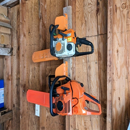 Heavy-Duty Chainsaw Wall Mount Holder