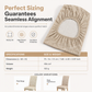 Universal Stretch Plaid Chair Cover – Flexible Spandex Fit, Double-Stitching Anti-Slip & Machine Washable – Instantly Refresh Your Dining Chairs 🪑