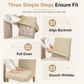 Universal Stretch Plaid Chair Cover – Flexible Spandex Fit, Double-Stitching Anti-Slip & Machine Washable – Instantly Refresh Your Dining Chairs 🪑