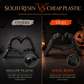 ✨ Halloween Resin Skeleton Figurine – Heart Hand Gesture, Gothic, Desktop Decor 🖤