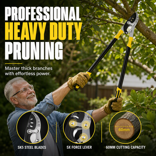 ✨ Heavy Duty Garden Loppers – Labor-Saving, Sharp, Sturdy 🪓