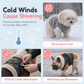 🧶 Fleece Lined Pet Cartoon Vest – Warm Double-Sided Heat Retention, Built-In Metal Leash Ring, Soft High-Density Fleece with Flexible Sleeveless Active Cut – for Daily Walks & Outdoor Adventures ✨