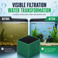 🐠💧 Activated Carbon Filter Cube – honeycomb filtration clears cloudy water, removes odors. Anti-crumble block for crystal-clear aquarium! 🛡️✅