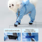 ☔ Cute Full Wrap Pet Rain Coat with Mask – Waterproof, Windproof, Full Coverage ✨