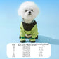 ☔ Cute Full Wrap Pet Rain Coat with Mask – Waterproof, Windproof, Full Coverage ✨