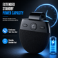 🚗SP11 Car Sun Visor Bluetooth Hands Free Speakerphone with Vibration Activated Auto Power On A2DP Support and Caller ID Voice Prompt