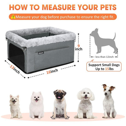 🐶 Heavy-duty metal frame, waterproof Oxford fabric, safety leash – protects your dog & seats. 🛡️