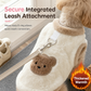 🐶Cozy Winter Pet Vest – Soft Plush with Adorable Bear Embroidery