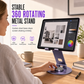✨Premium All-Metal Phone Stand – 360° Rotating Desktop Holder
