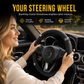 ✨ Rhinestone Steering Wheel Cover – Sparkling, Quilted, Luxury 🚗