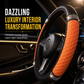 ✨ Rhinestone Steering Wheel Cover – Sparkling, Quilted, Luxury 🚗