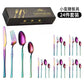 🥂304 Stainless Steel Cutlery Set – Elegant Slim-Design Knives, Forks & Spoons