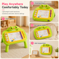 ✨ Kids Magnetic Drawing Board — Pen & 4 Stamps Included 📢