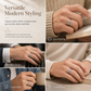 📢📢40% OFF !! ⏰Silver Titanium Steel Spinner Ring with God Is Within Her She Will Not Fall Engraving