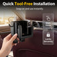 🚗🥤Headrest-Mounted Multi-Purpose Car Organizer | ABS Dual Hooks with Cup Holder🪝