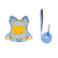 🎒 Vest Style Pet Backpack Harness – Breathable, Reflective, No-choke 🌙